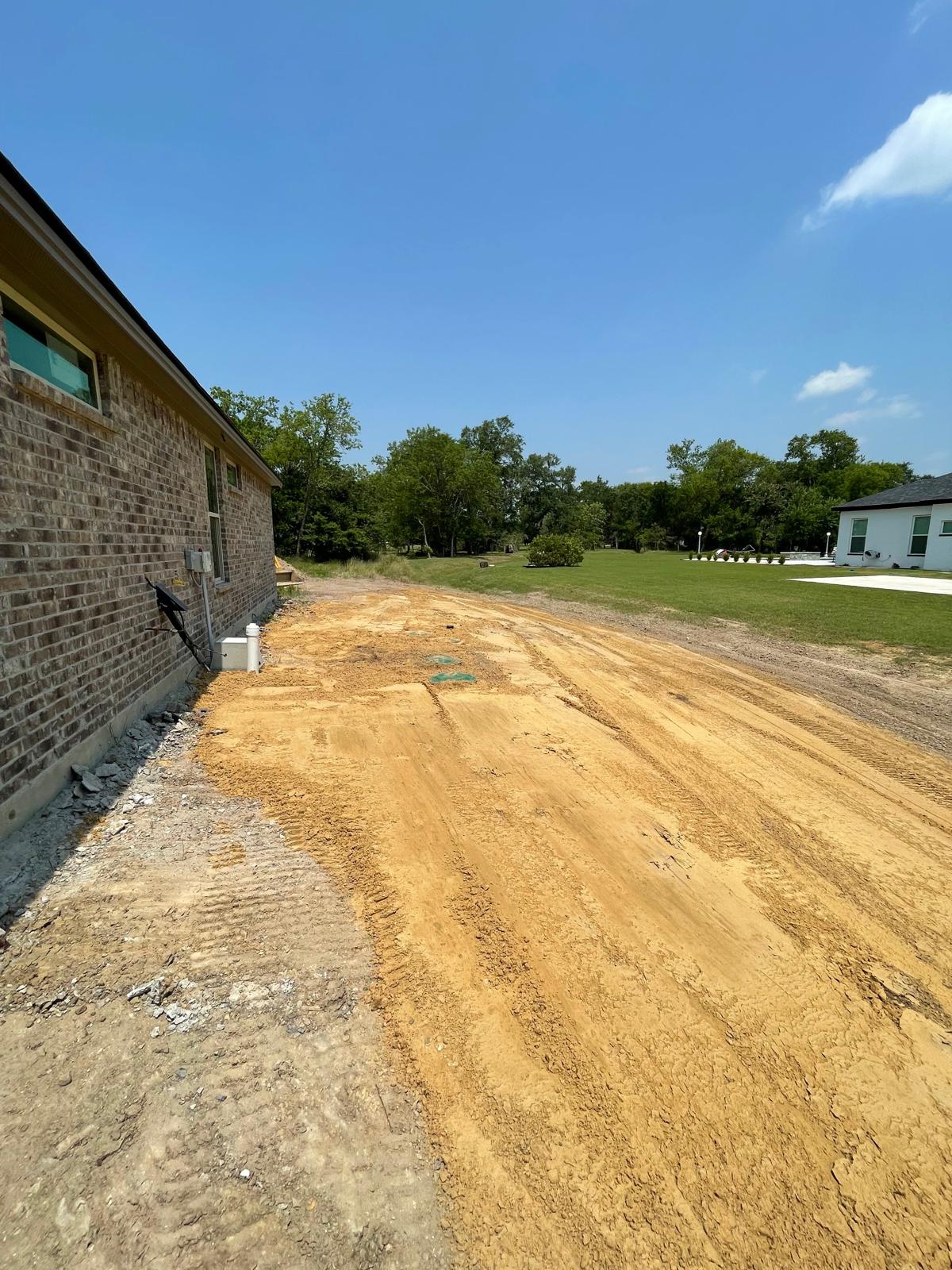 Finished septic grading